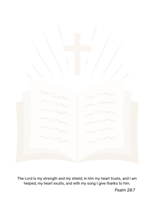 Psalm 28:7 | Letter