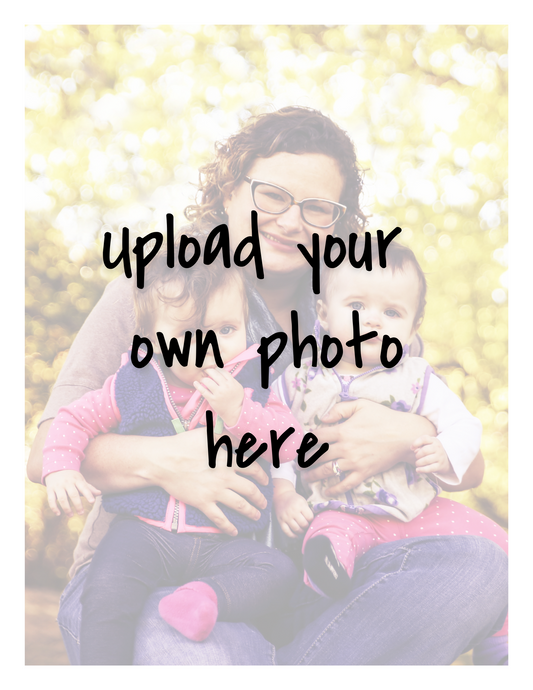 Custom Photo Background | Letter
