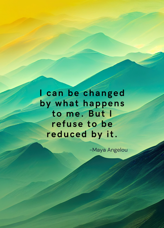 Changes | Motivational Quote Card