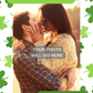 You Shamrock My World Photo Card | St. Patrick's Day Photo Card