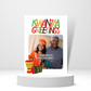 Kwanzaa Greetings Photo Card | Kwanzaa Card