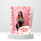 Happy Valentine's Day (Red & White) | Valentine's Day Photo Card