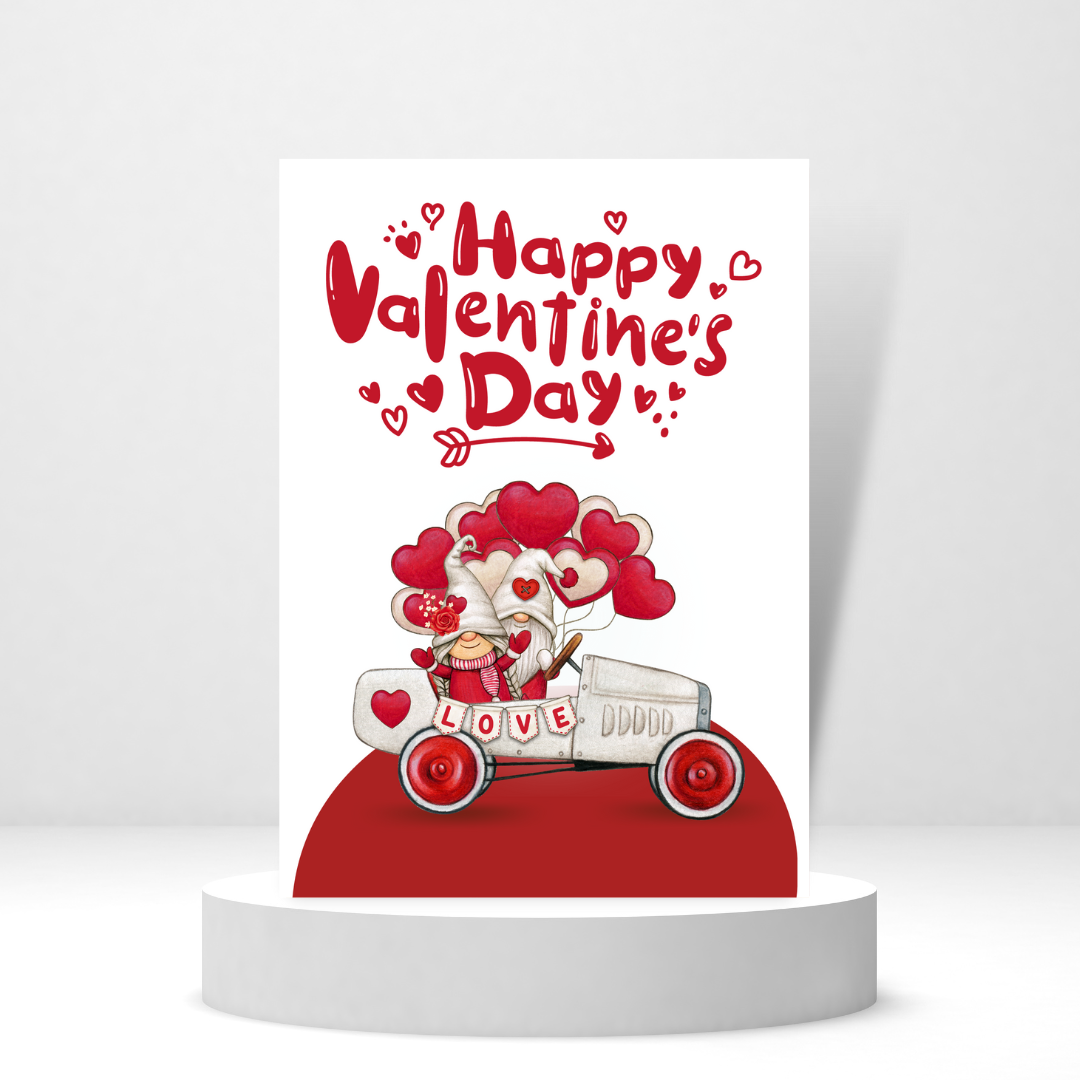 Gnome in Love |  | Valentine's Day Card