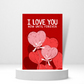 I Love You Now Until Forever | Valentine's Day Card