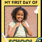 First Day of School Photo Card | Yellow