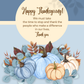 Thank You | Thanksgiving Card