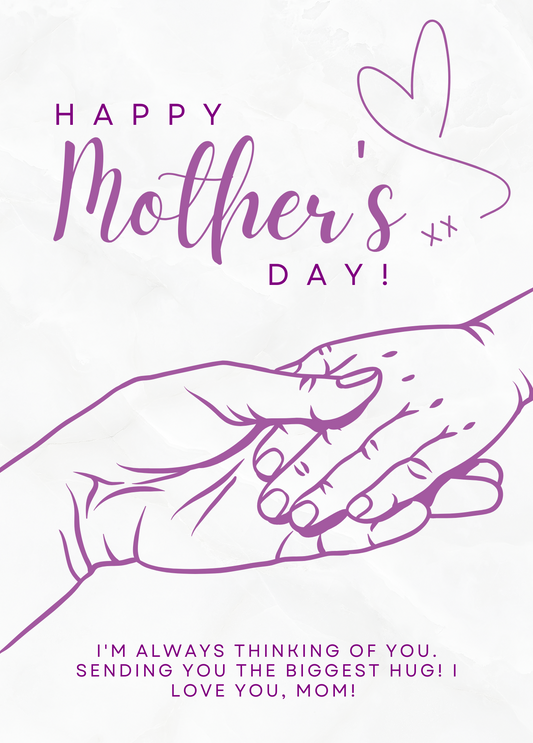 Happy Mother's Day | Always Thinking of You | Personalized Mother's Day Card