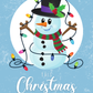 This Christmas is Lit (Snowman) | Christmas Card