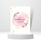 Happy Mother's Day | Pink Watercolor Mother's Day Card