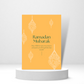 Ramadan Mubarak (Yellow) | Ramadan Card